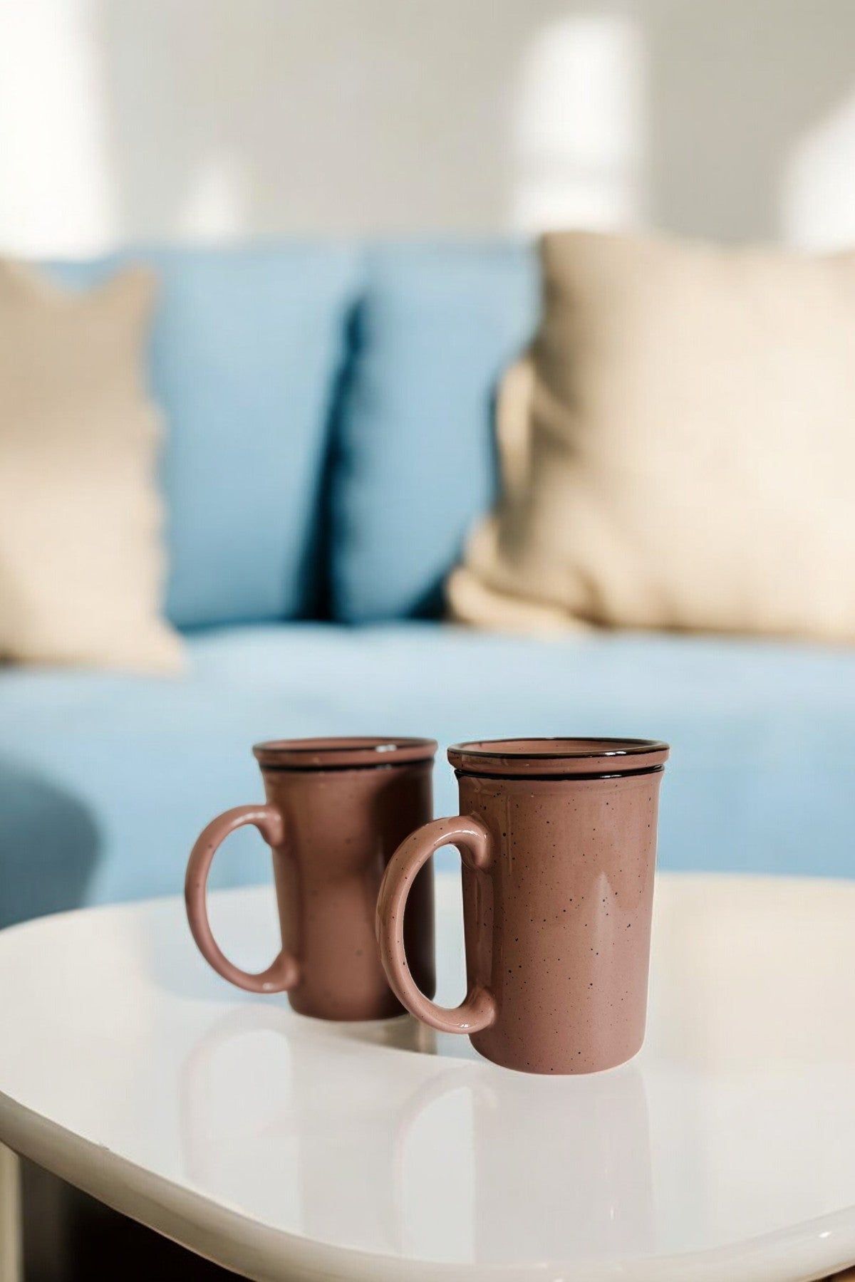 Autumnal Peach Cozy Sip Set